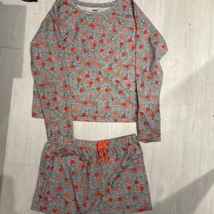 Cherry and strawberry pyjama set from Old Navy